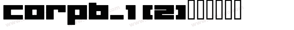 Corpb_1 (2)字体转换